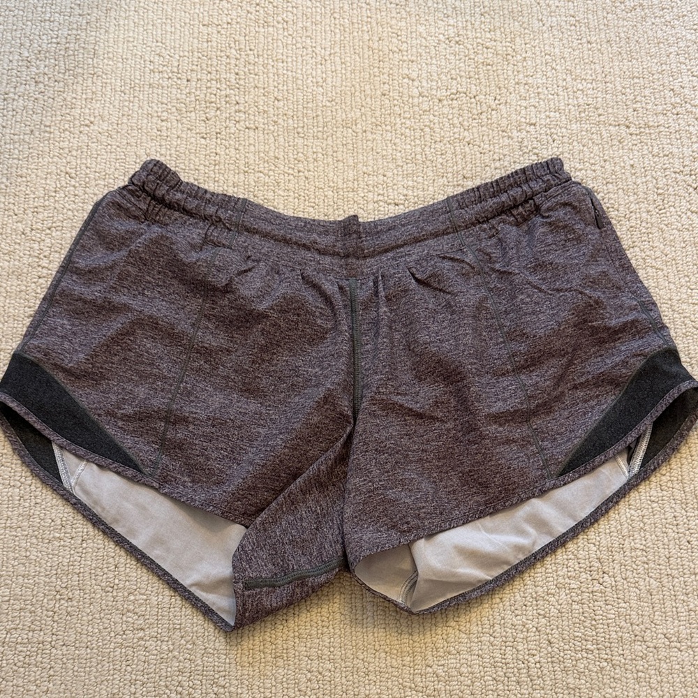 Women's Heather Gray Lululemon Shorts